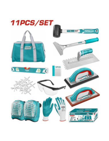 ENSEMBLE 11PCS OUTILS DE CARRELEUR THKTTS1106