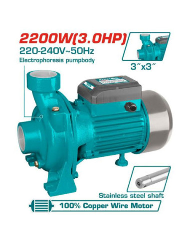 ELECTRO-POMPE 3CV 2200W TWP222002