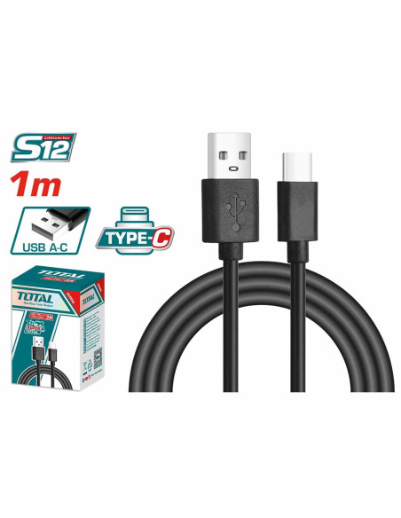 CABLE USB TYPE A-C 1M TIUCC01