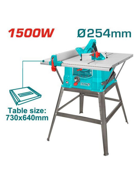 SCIE A TABLE 254MM 1500W TS5152548