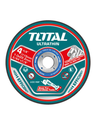 DISQUE A TRONÇ 115MM 1MMX22,2MM TAC11011525
