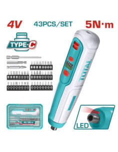 TOURNEVIS 04V +ACC 5NM 43PCS TSDLI04062