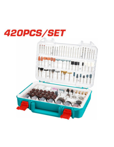 ACCESSOIRES MINI PERCEUSE 420PCS TAKMG4208