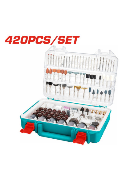 ACCESSOIRES MINI PERCEUSE 420PCS TAKMG4208