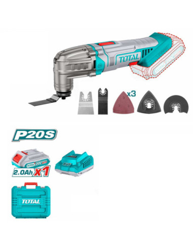 OUTIL MULTI-FONCTIONS 20V 2AH/CH TMLI20228
