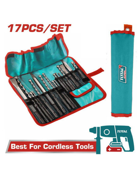 JX 17PCS FORETS SDS PLUS TACSD91701