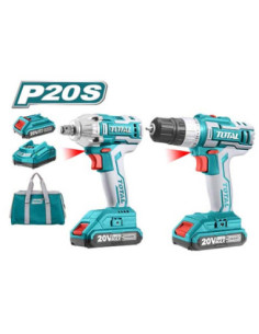 KIT DE 2PCS VISSEUSE+BOULONNEUSE TCKLI2007 2