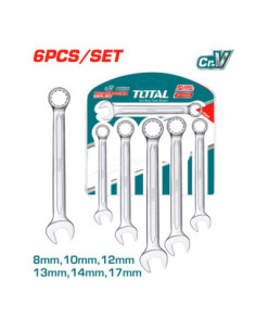 JX 06 CLES MIXTE DE 08-17MM THT102266 2