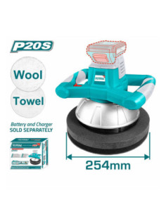 POLISSEUSE ROTO ORBITALE 20V S/FIL TOPLI2001 2