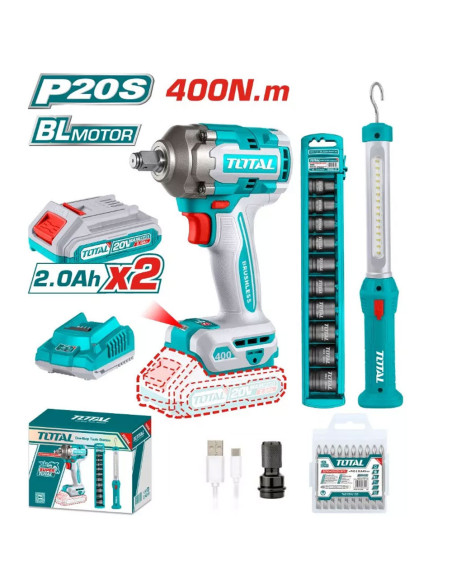 CLE A CHOC+BALADEUSE 20V 2.2AH/CH TOSLI23048