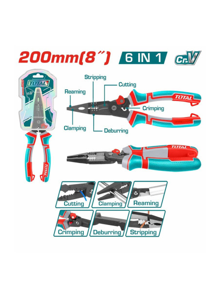 PINCE MULTI-FONCTION 6 EN 1 THTMF286