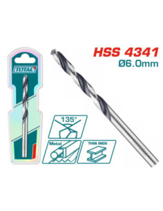 MECHE HSS 6MM TAC1200604 2