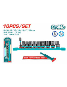 JX 10 DOUILLES 3/8″ THTISD38104 2