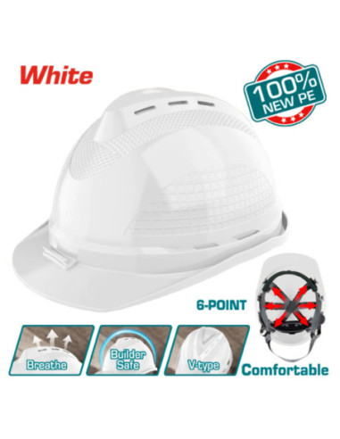 CASQUE PROTECTION BLANC TSP8602