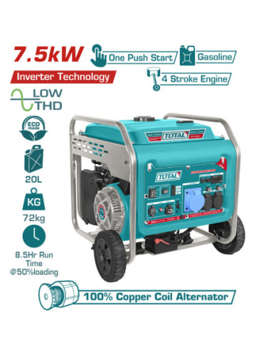 GROUPE ELECTROGENE  7,5KW ESS INVERTER TP375001