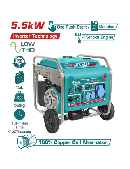 GROUPE ELECTROGENE  5,5KW ESS INVERTER TP365006