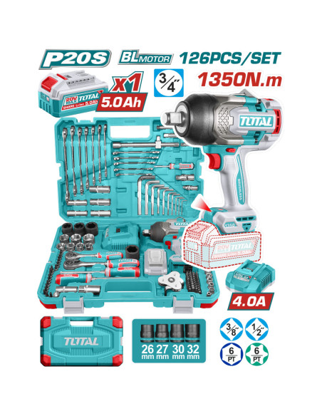 KIT OUTILS 126PCS THKTHP31262