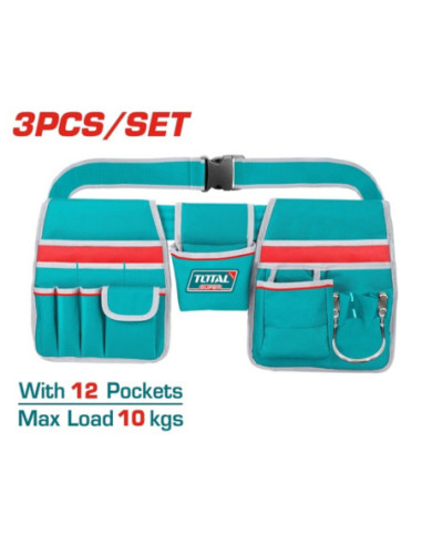 CEINTURE D'OUTILLAGE 12 POCHES THT16P20325