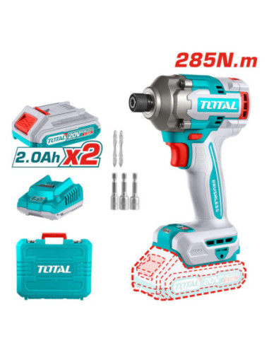 CLE A CHOC 1/2"  285NM 20V 2.2AH/CH TIRLI2028