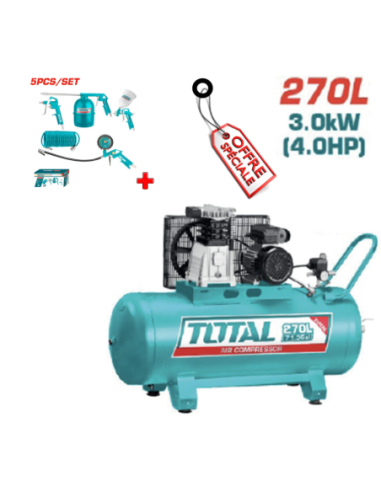 PACK COMPRESSEUR 270L 220V 4CV TC1403002E-53