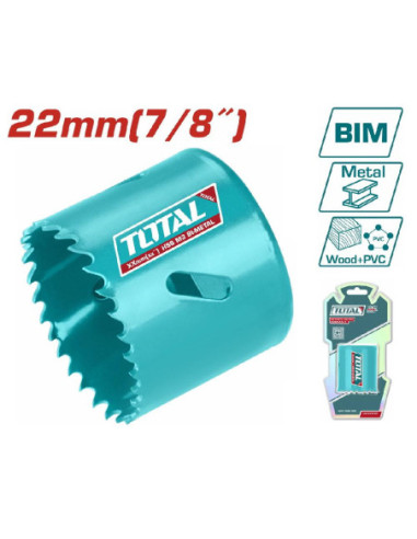 SCIE A CLOCHE BI HSS 22MM TAC410221