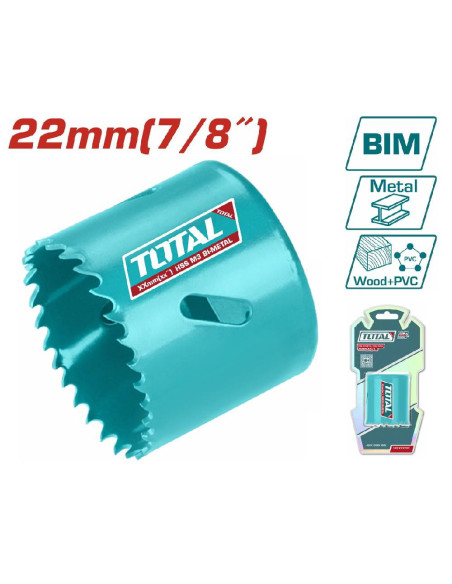 SCIE A CLOCHE BI HSS 22MM TAC410221