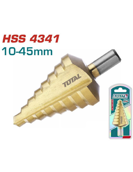 FORET A ETAGE HSS4341 10-45MM TAC75104501