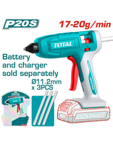 PISTOLET À COLLER 20V 2AH S/B TGGLI2003