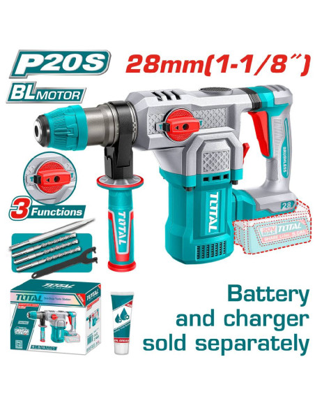 MARTEAU PERFORATEUR 20V 5AH S/B TRHLI20286