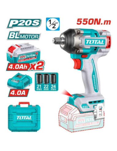 CLE A CHOC 1/2"  550NM 20V 2.4AH/CH TIWLI2055