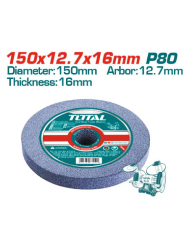 ROUE A MEULER D150 P80 TAC1506024