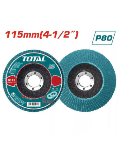 DISQUE A LAMEL 115MM X 22,2MM P80 TAC641153