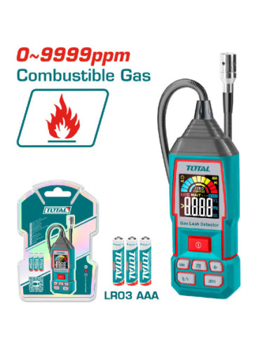 DETECTEUR FUITE GAZ DIGITAL TETGA031