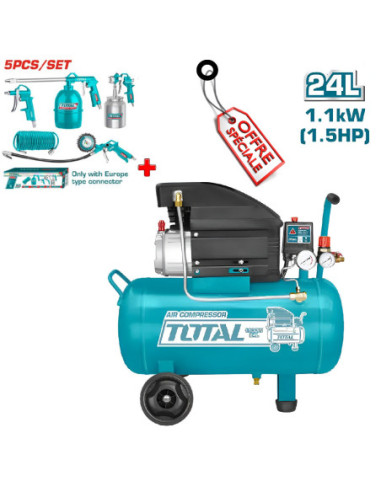 PACK COMPRESSEUR 024L 220V 1,5CV TC2202461E-051