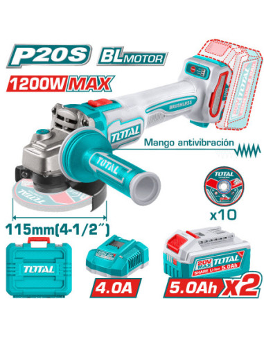 MEULEUSE 115 20V 2.5AH/CH TAGLI2120252