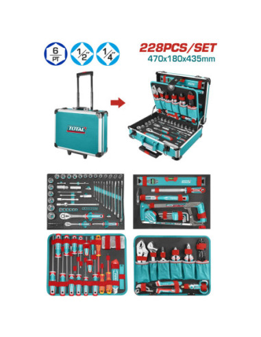 KIT OUTILS 228PCS THKTHP62287