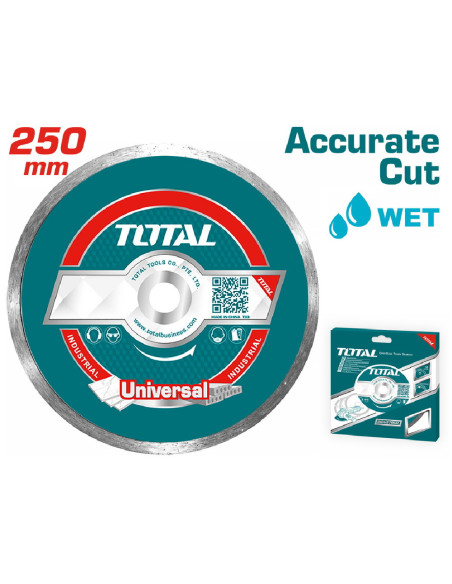 DISQUE DIAMANT 250MM HUMIDE TAC2122501