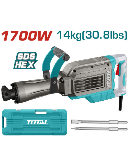 MARTEAU PIQUEUR 1700W 14KG TH217088