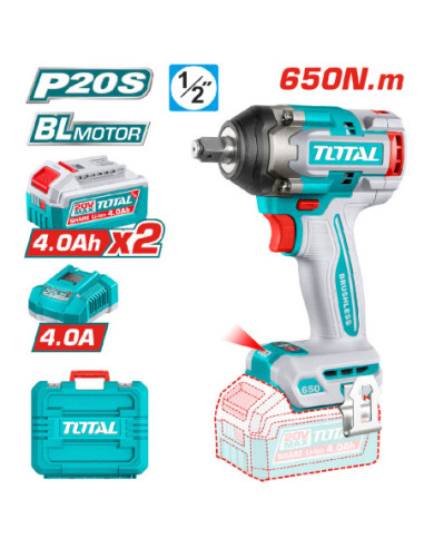 CLE A CHOC 1/2" 650NM 20V 2.4AH/CH TIWLI2065