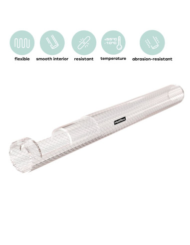 TUYAU HELIFLEX CRISTALTEX - ⌀10