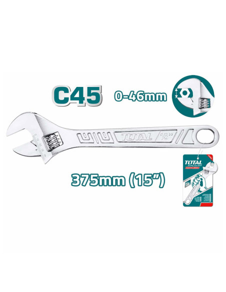 CLE A MOLETTE 15" THT1010153