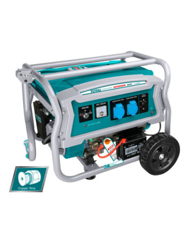 GROUPE ELECTROGENE ESSENCE 3,5KW BATTERIE TP135006E