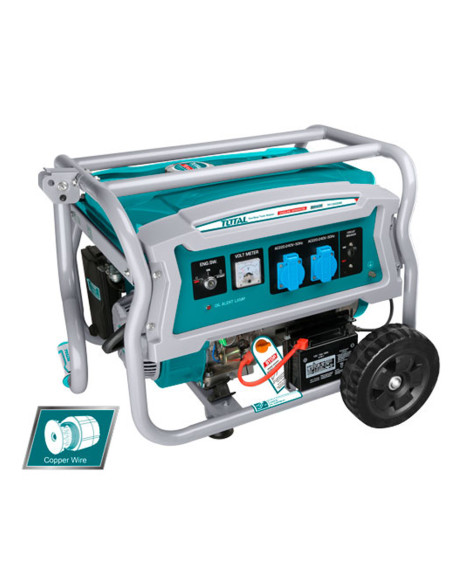 GROUPE ELECTROGENE ESSENCE 3,5KW BATTERIE TP135006E