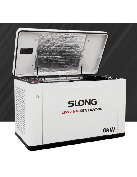 Groupe électrogène silencieux SL-JK8 8 kW tri-carburant | CAIS
