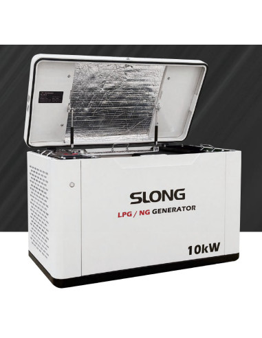 Groupe électrogène silencieux SL-JS10 9.5 kW tri-carburant | CAIS