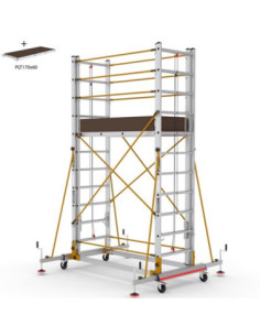 ECHAFAUDAGE ALUMINIUM MODULAIRE TELESAFE (XLN) - S006XLN