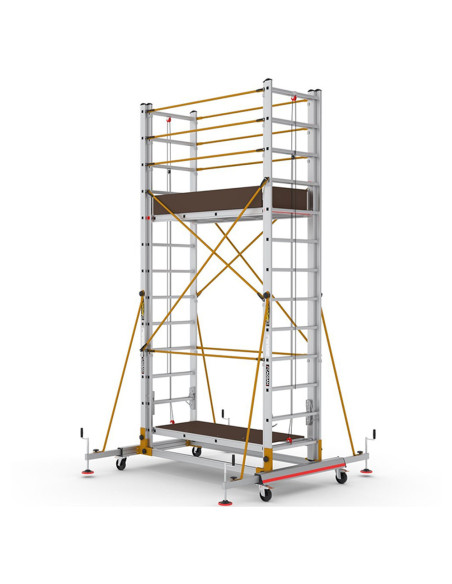 ECHAFAUDAGE ALUMINIUM MODULAIRE TELESAFE (XLN) - S007XLN
