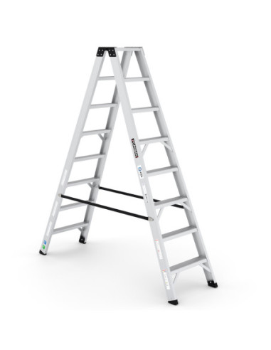 ESCABEAU ALUM ACCÉS 2 CÔTÉS EVEREST PRO - EVR-PRO 8