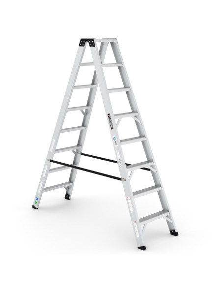 ESCABEAU ALUM ACCÉS 2 CÔTÉS EVEREST PRO - EVR-PRO 8