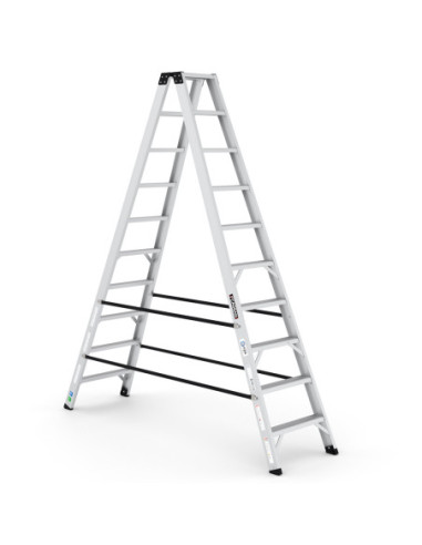 ESCABEAU ALUM ACCÉS 2 CÔTÉS EVEREST PRO - EVR-PRO 10
